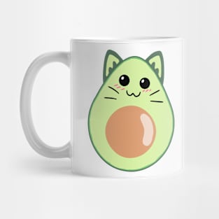 Avocado Kitten Mug